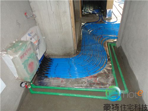 豪特住宅科技分集水器安装照片